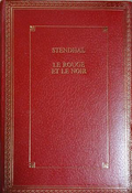 Le rouge et le noir – Stendhal, корица