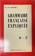 Grammaire française expliquée – корица