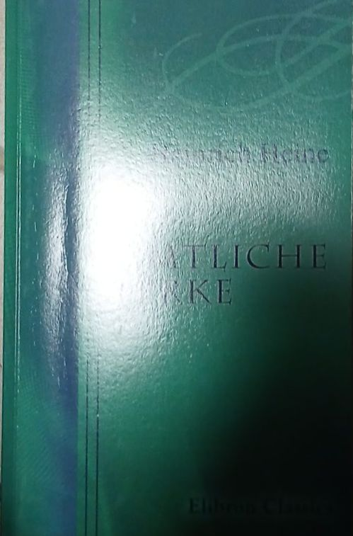 Sämtliche Werke – Heinrich Heine, корица