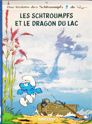 Les Schtroumpfs et le Dragon du lac - корица