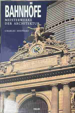 Bahnhöfe – Charles Sheppard, корица на книгата