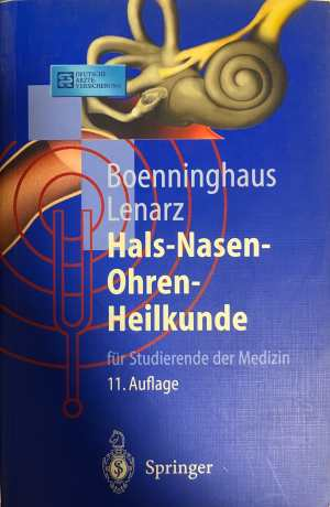 Hals-Nasen-Ohren-Heilkunde - корица