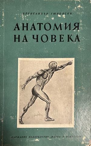 Корица на Анатомия на човека от Александър Гюровски