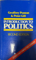 Корица на Introduction to Politics от Geoffrey Ponton и Peter Gill