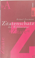 Zitatenschatz der Weltliteratur - Richard Zoozmann