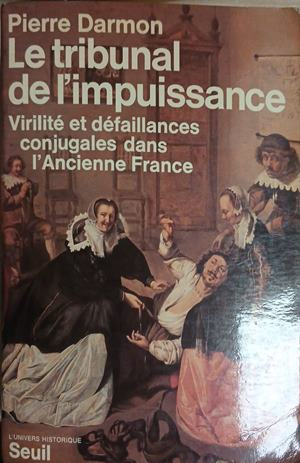 Le tribunal de l'impuissance – Pierre Darmon, корица