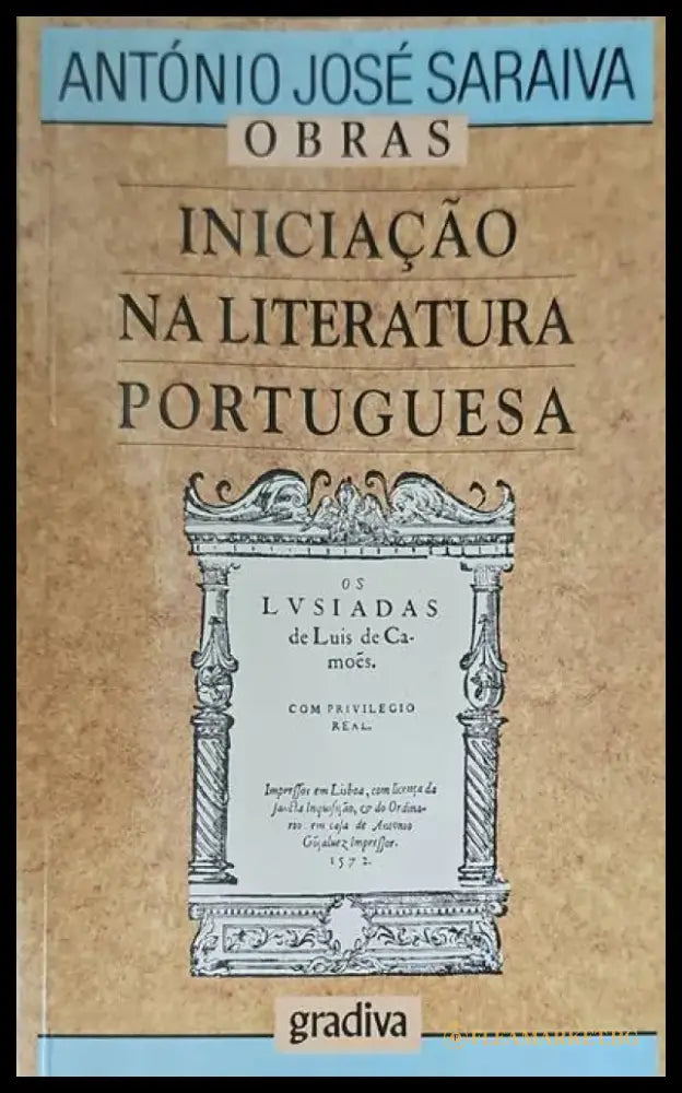 Iniciacao na literatura portuguesa - Книги