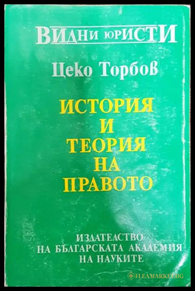 История и теория на правото (1417.0) (01098 99149994346) - Книга