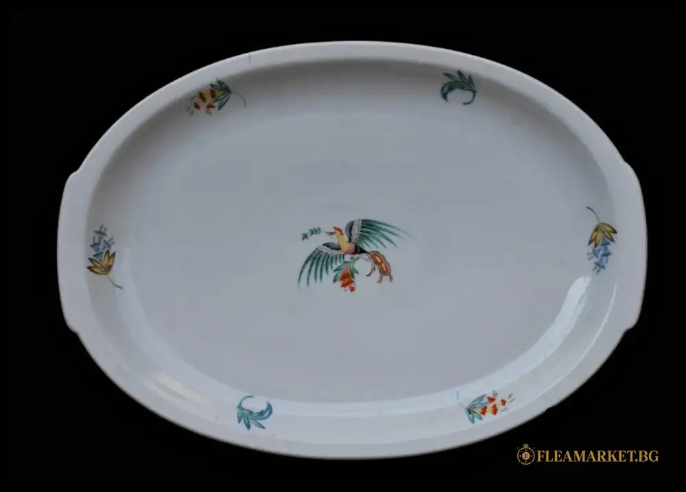 Историческа чиния/плато на ’Bohemia Ceramic Works’ - antique