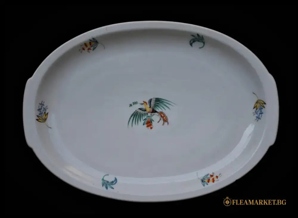 Историческа чиния/плато на ’Bohemia Ceramic Works’ - antique