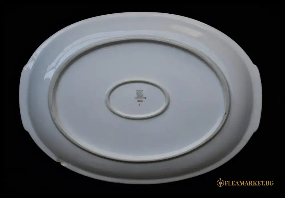 Историческа чиния/плато на ’Bohemia Ceramic Works’ - antique