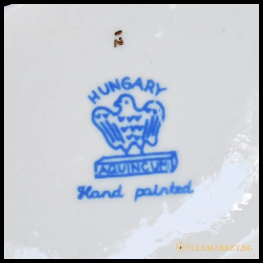 Изящна глазирана порцеланова статуетка ’Снежанка’, Акуинкум Будапеща - Порцелан