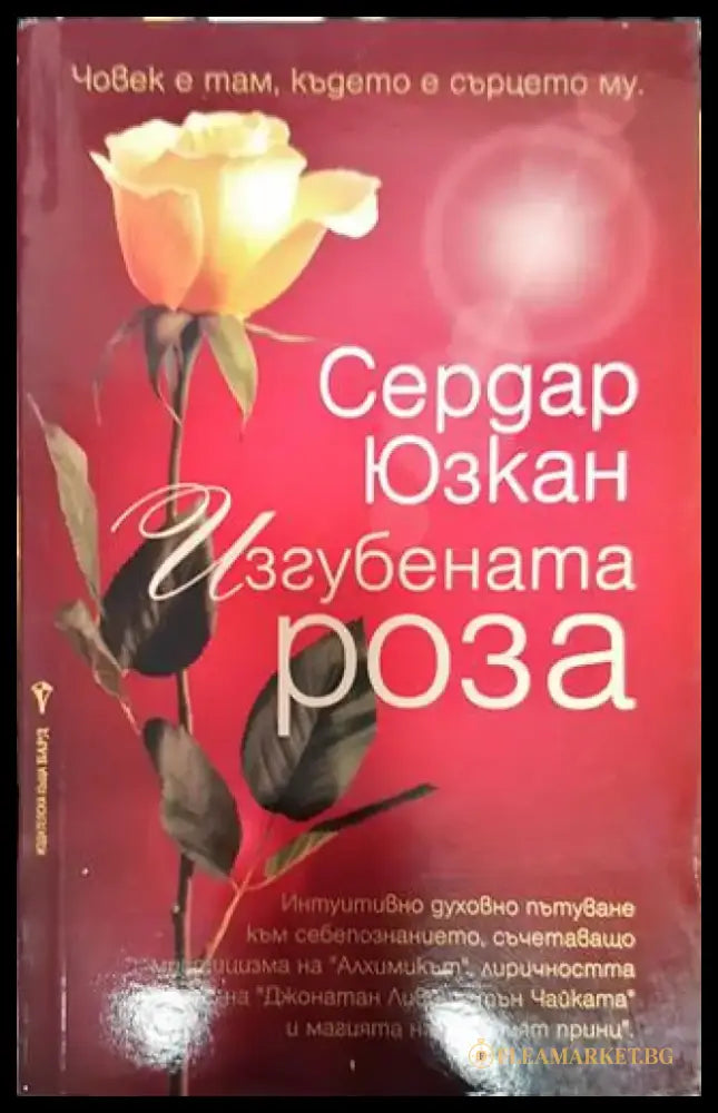 Изгубената роза - Книга