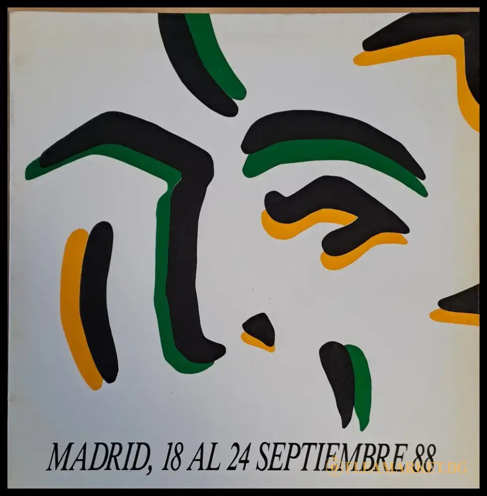 Jose Ortega - Piano: Madrid 18 al 24 Septiembre 88 - antique