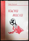 Късни мисли - Борис Балинов