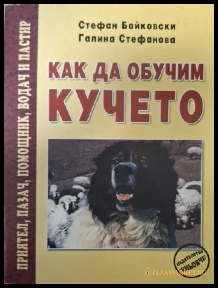 Как да обучим кучето - корица