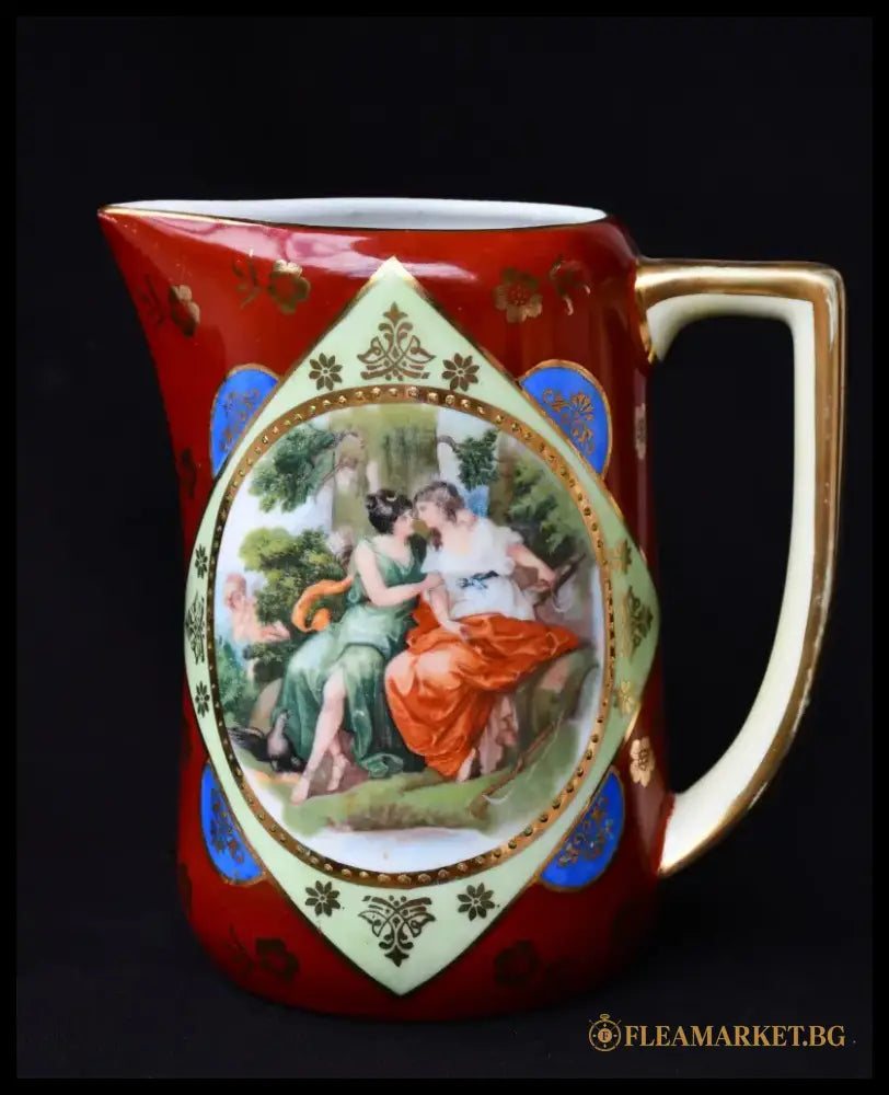 Кана и захарница във виенски стил. Колекционни. - antique