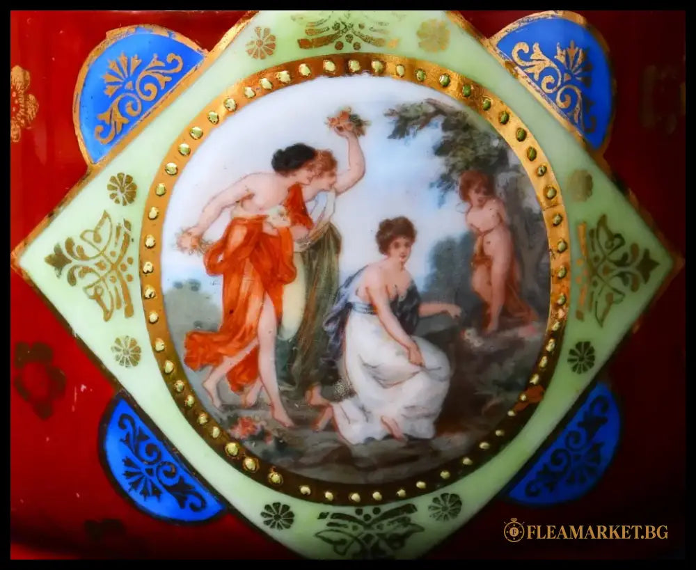 Кана и захарница във виенски стил. Колекционни. - antique