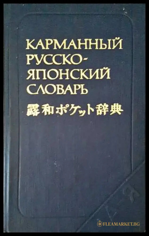 Карманный русско-японский словарь - Книги