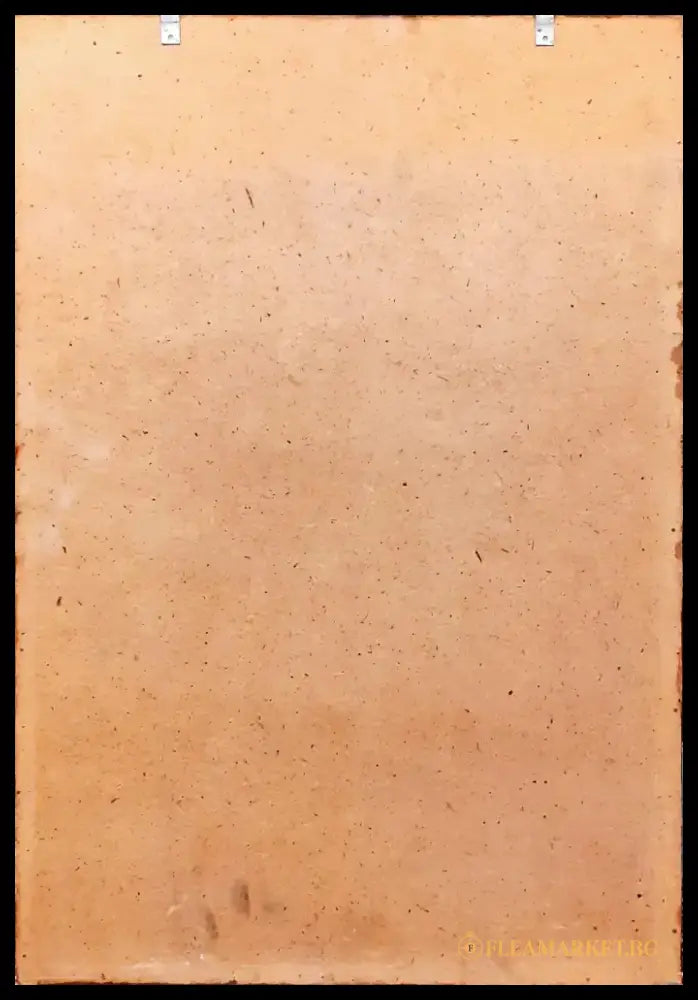 Картина графика върху фаянс с рамка - antique