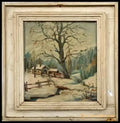 картина масло фазер в рамка (778) - Картина
