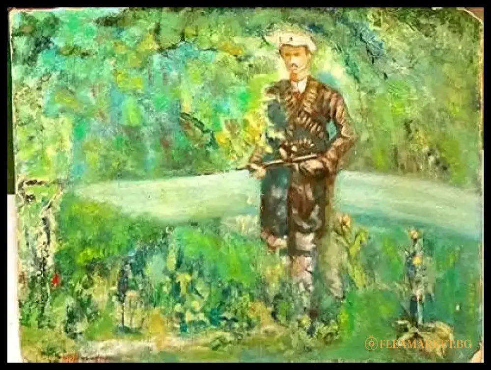 картина масло картон (771) - Картина