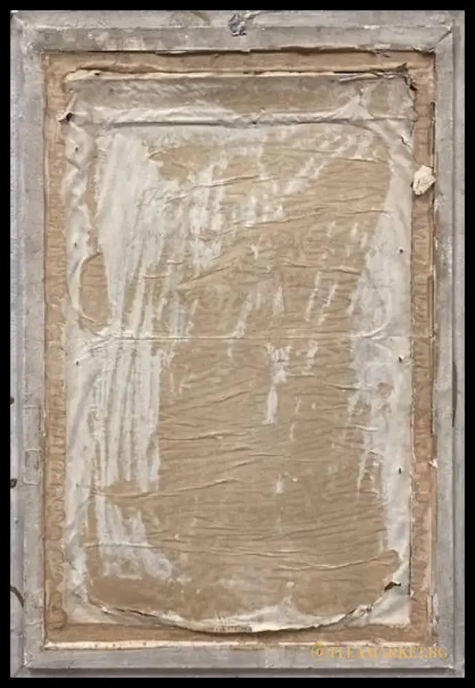 Картина масло на фазер с рамка-Михаил Шумлянски’София 1942г.’ - antique