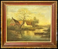 Картина масло,платно в рамка (824) - Картина