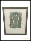 Картина офорт,,Вода’ Е/А IV/X в рамка - antique