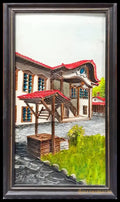 Картина смесена техника - ’Из Пловдив’ Борислав Тодоров 1995 - antique