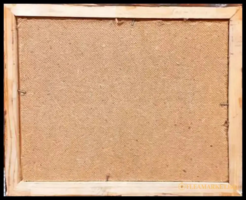 Картина смесена техника - ’Из Пловдив’ Борислав Тодоров 1995г. - antique