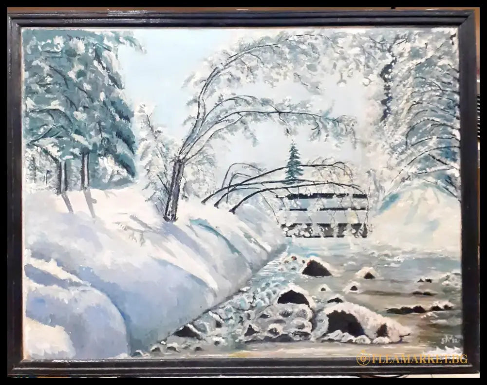 Картина върху фазер с рамка (386) - Картина