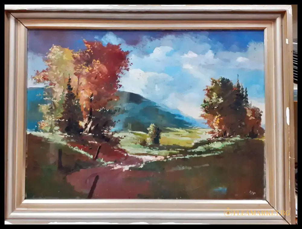 Картина върху фазер с рамка (388) - Картина