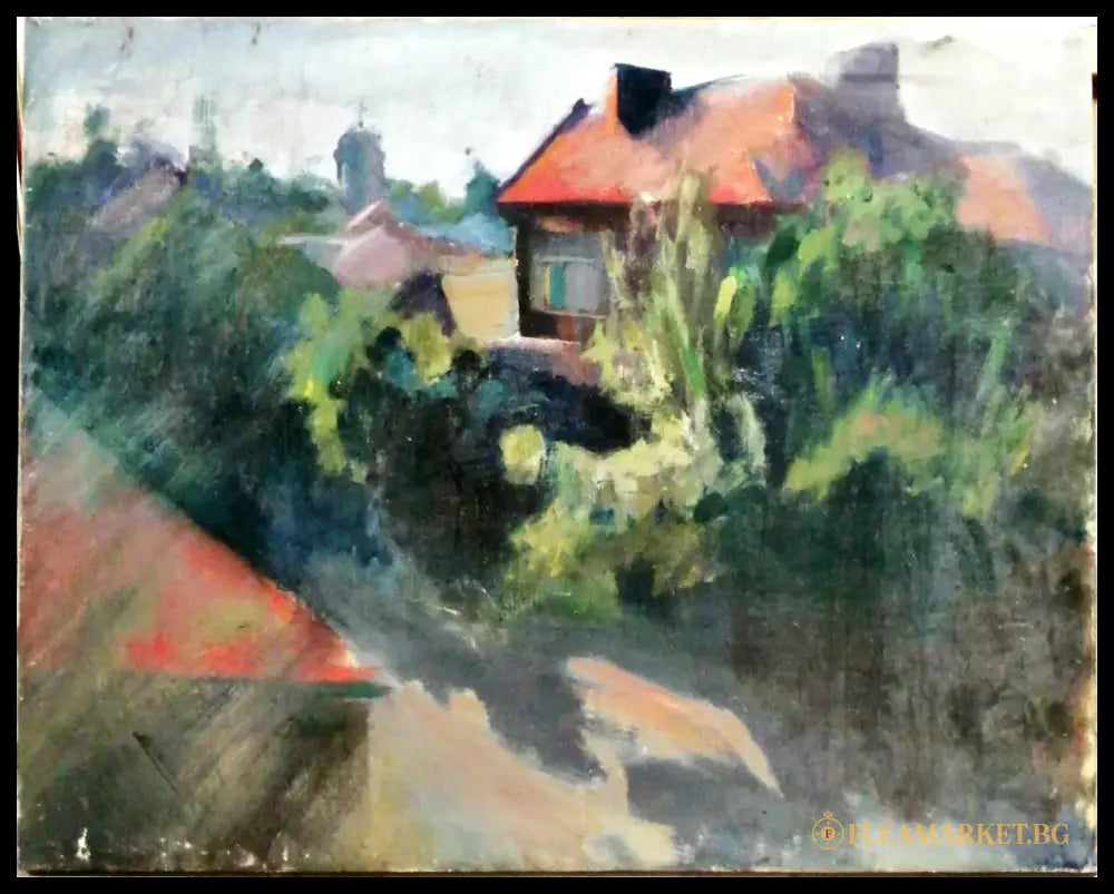 Картина върху платно без рамка масло (256) - Картина