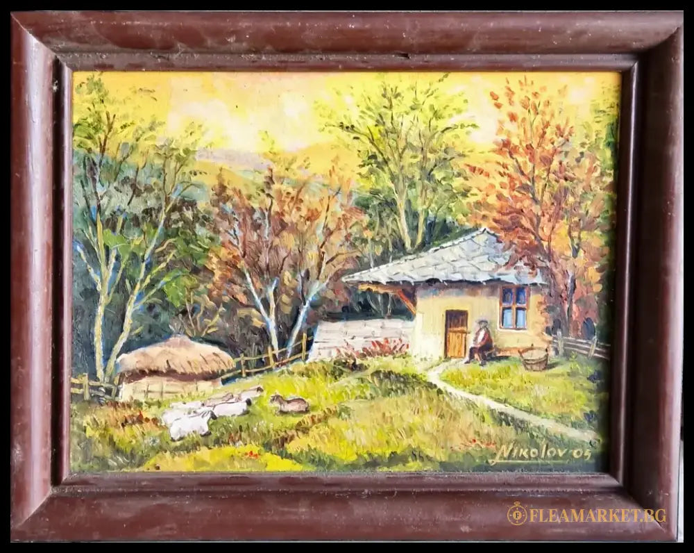 Картина върху платно с рамка (145) - Картина