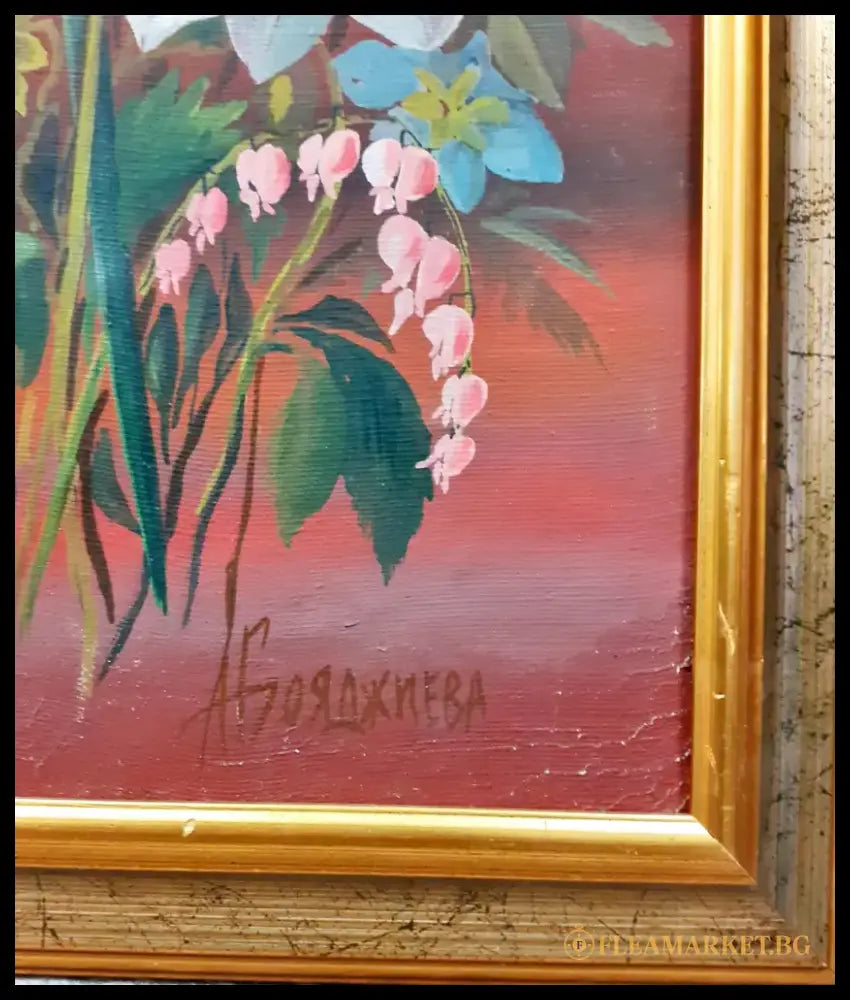 Картина върху платно с рамка (382) - Картина