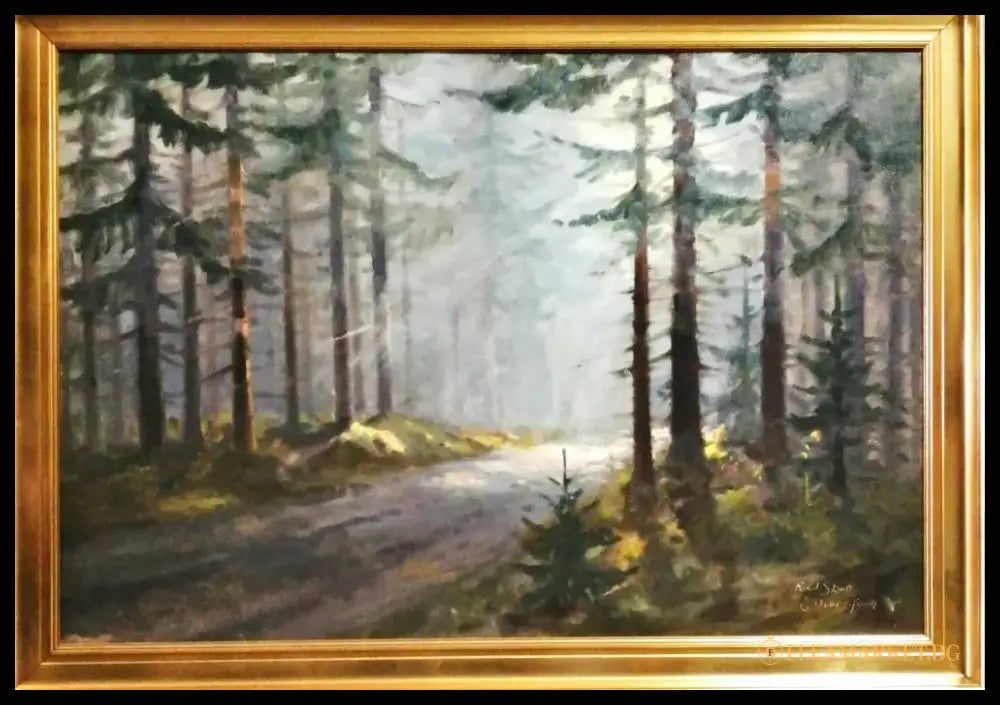 Картина върху платно с рамка масло (254) - Картина