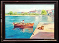 Картина върху платно с рамка масло (325) - Картина