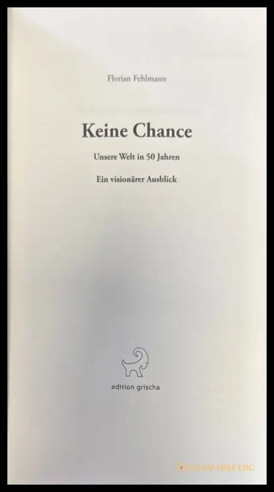 Keine Chance (406) - Книга