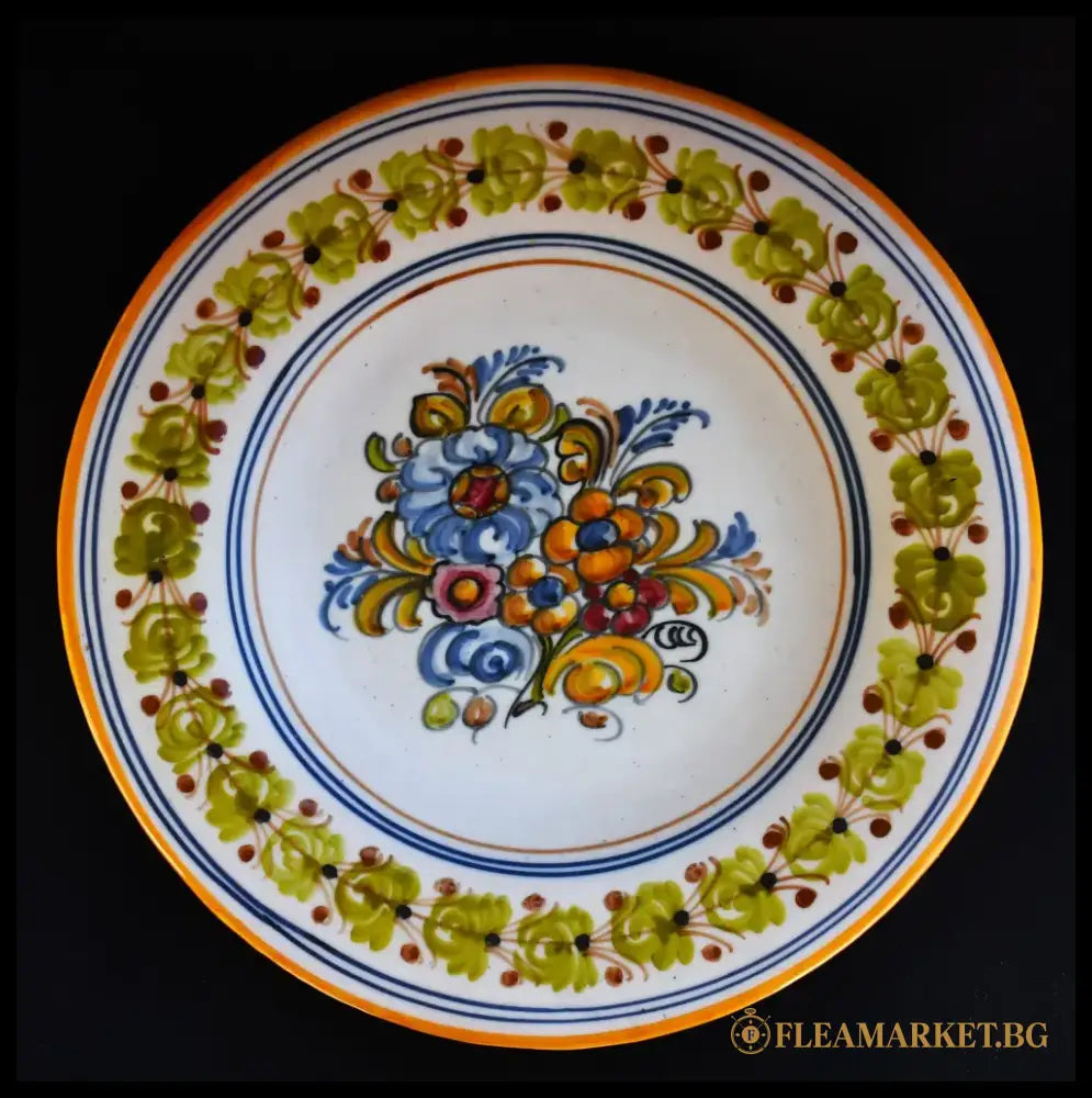 Керамична чиния Талавера де ла Рейна - Испания - antique