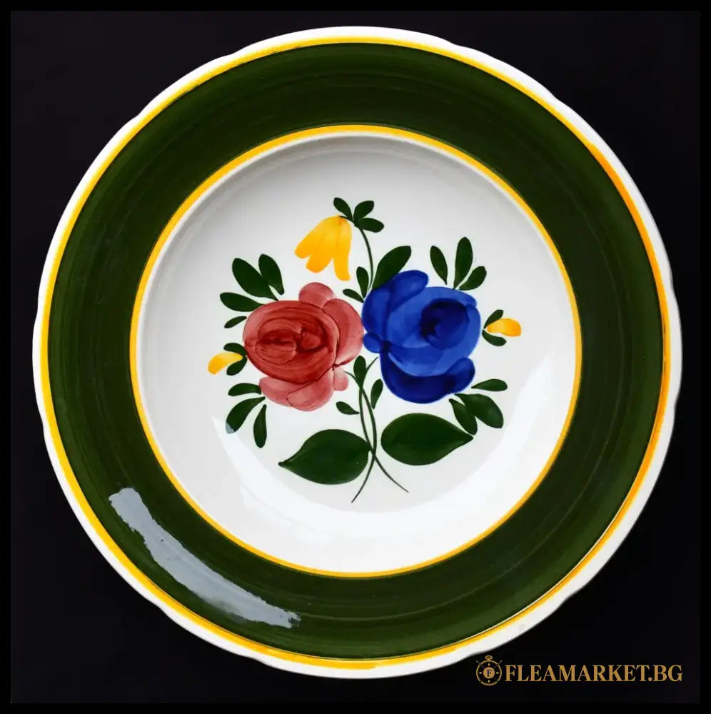 Класическа винтидж фруктиера/чиния ’Villeroy & Boch’ модел BAUERNBLUME - antique