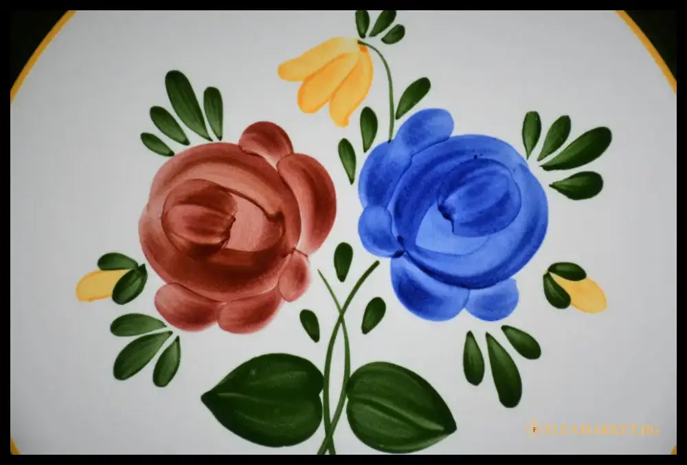 Класически винтидж поднос ’Villeroy & Boch’ модел BAUERNBLUME - antique