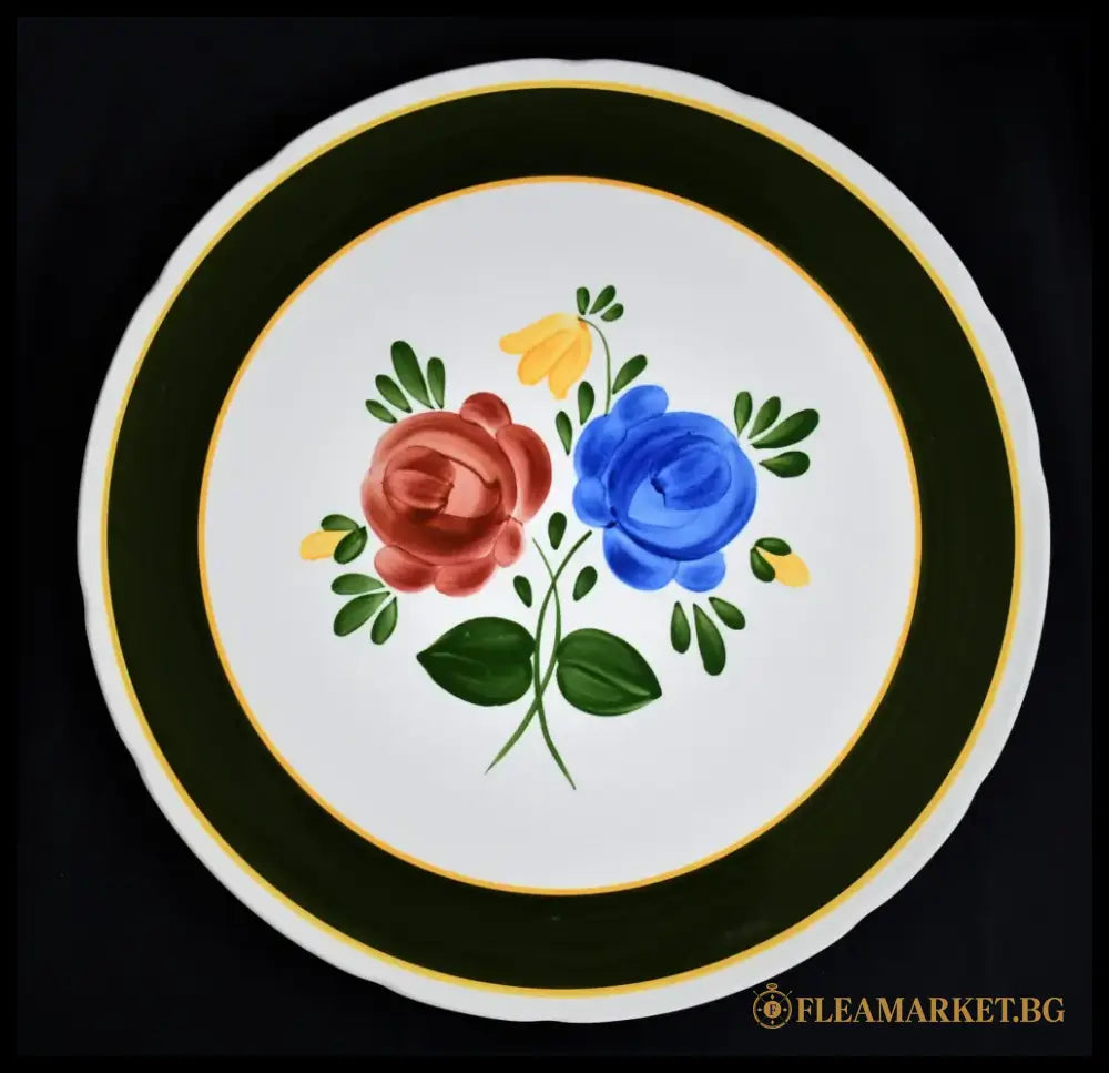 Класически винтидж поднос ’Villeroy & Boch’ модел BAUERNBLUME - antique