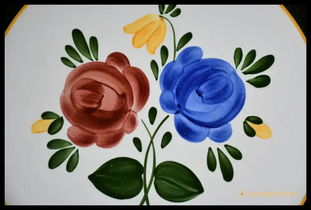 Класически винтидж поднос ’Villeroy & Boch’ модел BAUERNBLUME - antique