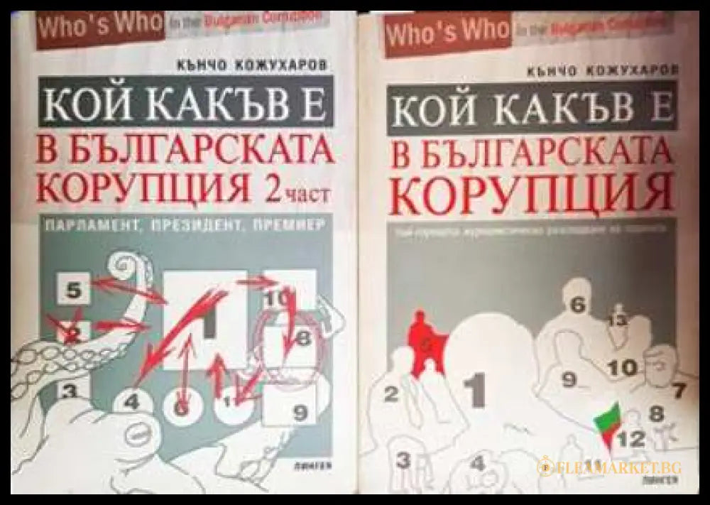 Кой какъв е в българската корупция. Част 1-2 (27260526134600) - Кънчо Кожухаров - Книга