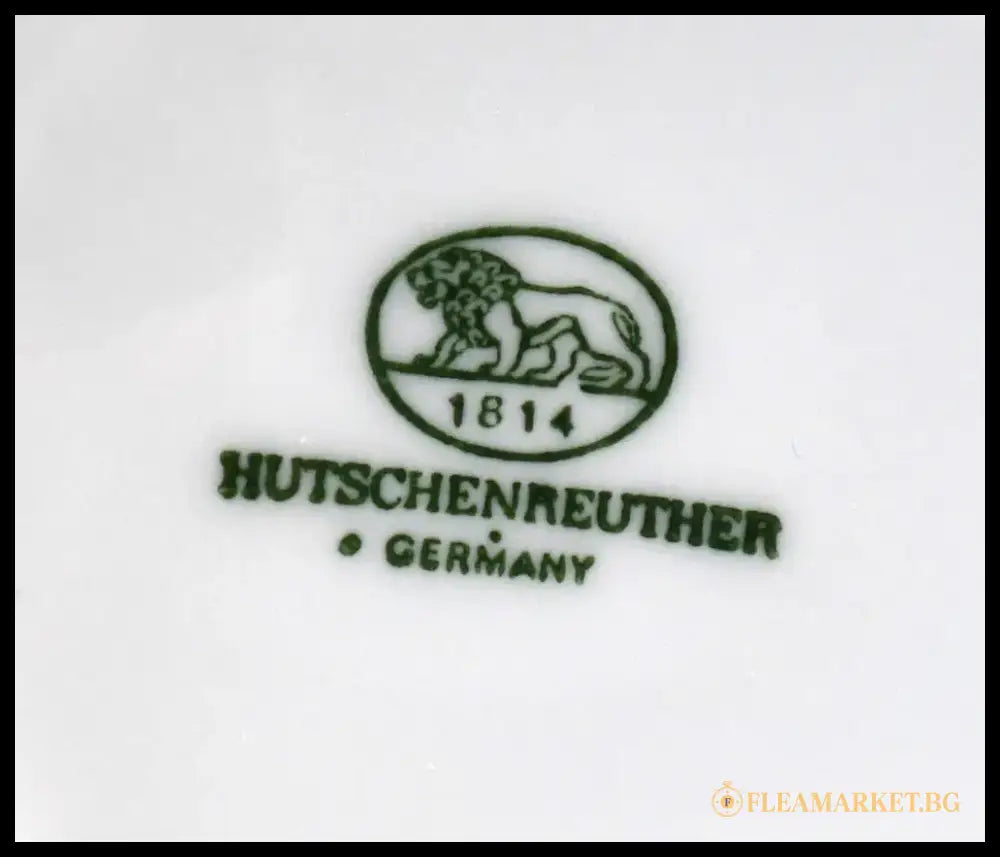 Коледна чиния на Hutschenreuther - antique