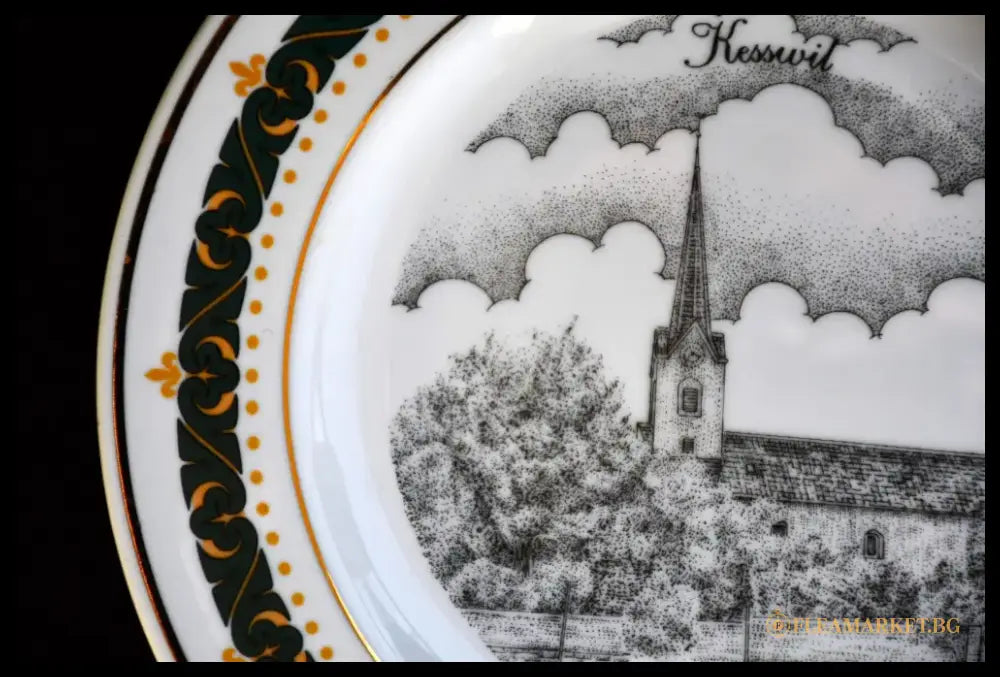 Колекционна чиния №1 Швейцария - antique