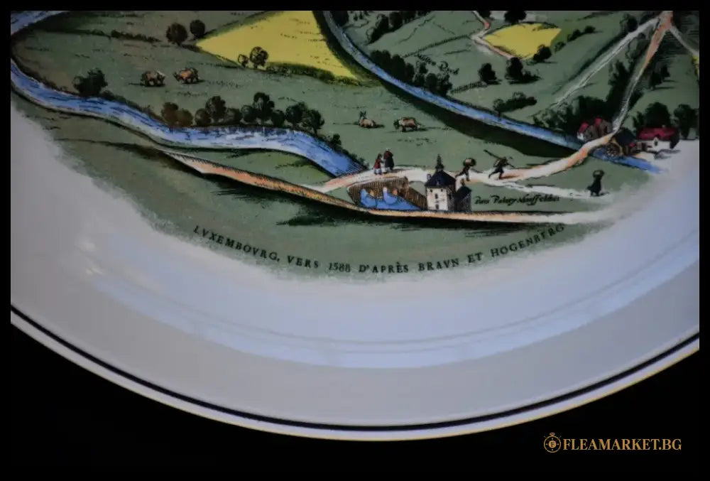 Колекционна чиния от 1963-та на ’Villeroy & Boch’ - antique