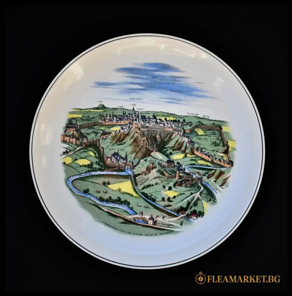 Колекционна чиния от 1963-та на ’Villeroy & Boch’ - antique