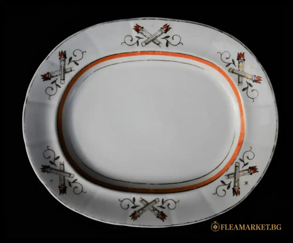 Комплект антични колекционни чинии Швеция. Модел ’Facklan’. - antique